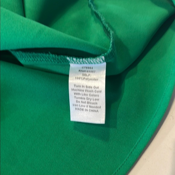 TCEC Green Ruffle Sleeve Top - Picture 9 of 15